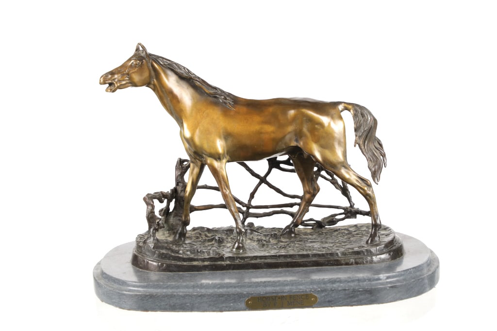 Pierre-Jules M?ne (1810-1879) Horse Bronze RARE (1 of 10)