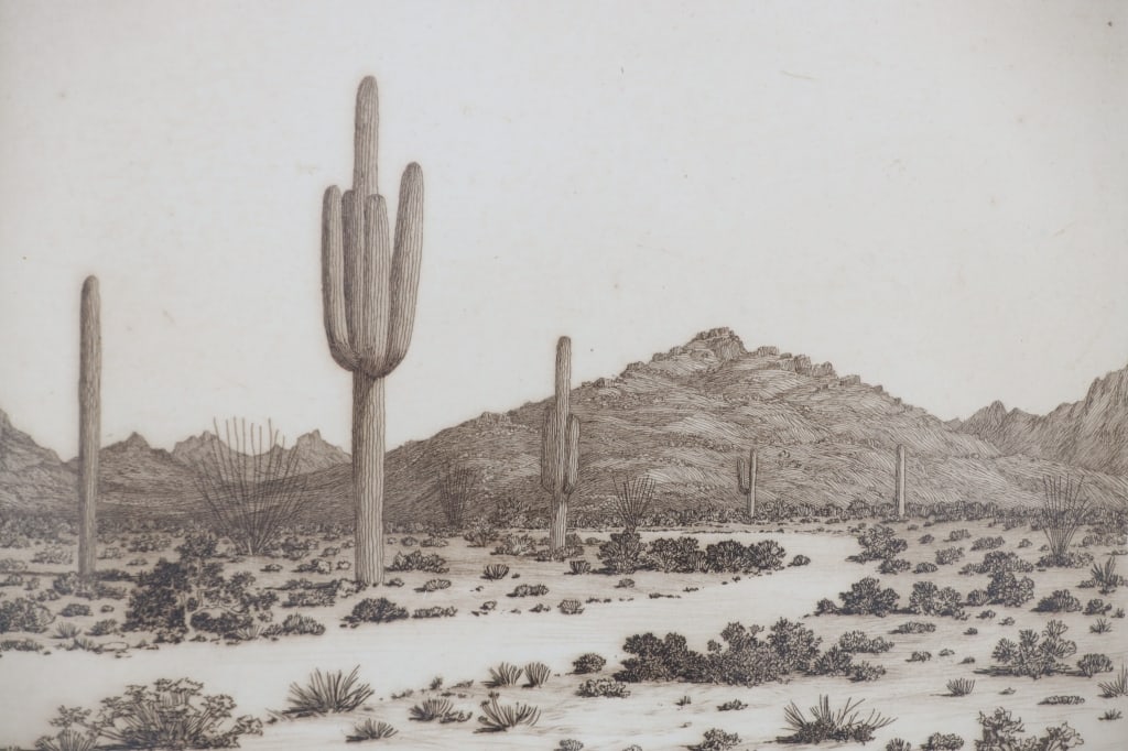 George Elbert Burr (1859-1939) "Paradise Valley" (1 of 7)