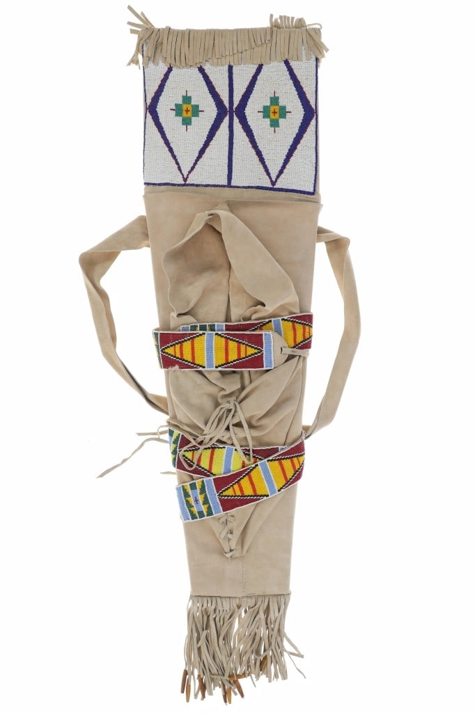 Apsaalooke Crow Beaded Papoose Cradle Board (1 of 7)