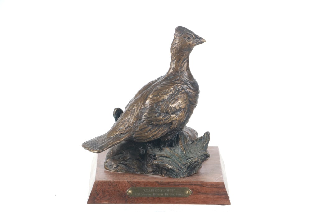 Montana, Ott Jones "Charlie's Grouse" Bronze '94 (1 of 7)