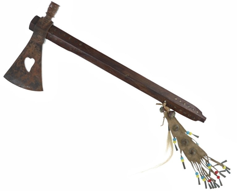Reservation Era Southern Plains Pipe Tomahawk (1 of 16)