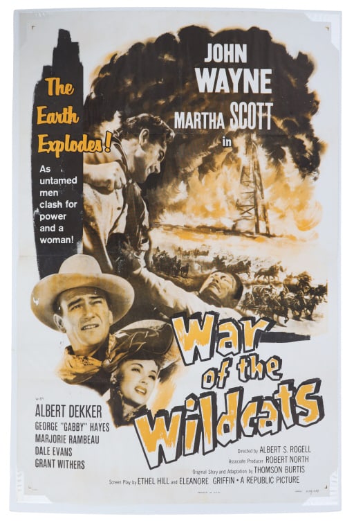 Original "War of the Wildcats" Movie Poster 1959 (1 of 10)