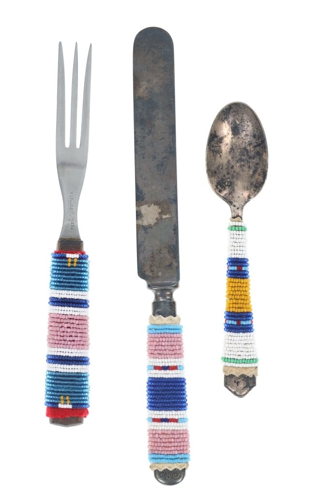 Ca. 1930- Crow Apsaalooke Utensil Set (1 of 12)