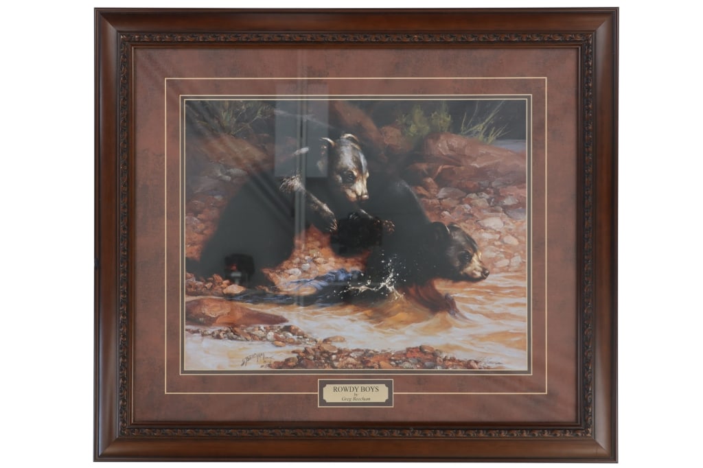 Greg Beecham "Rowdy Boys" Ltd. Ed. Lithograph (1 of 10)