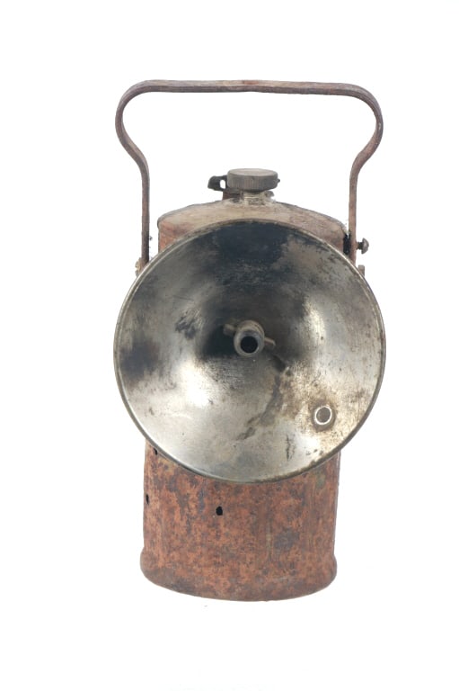 EXCAVATED Montana Miner's Carbide Lamp (1 of 6)