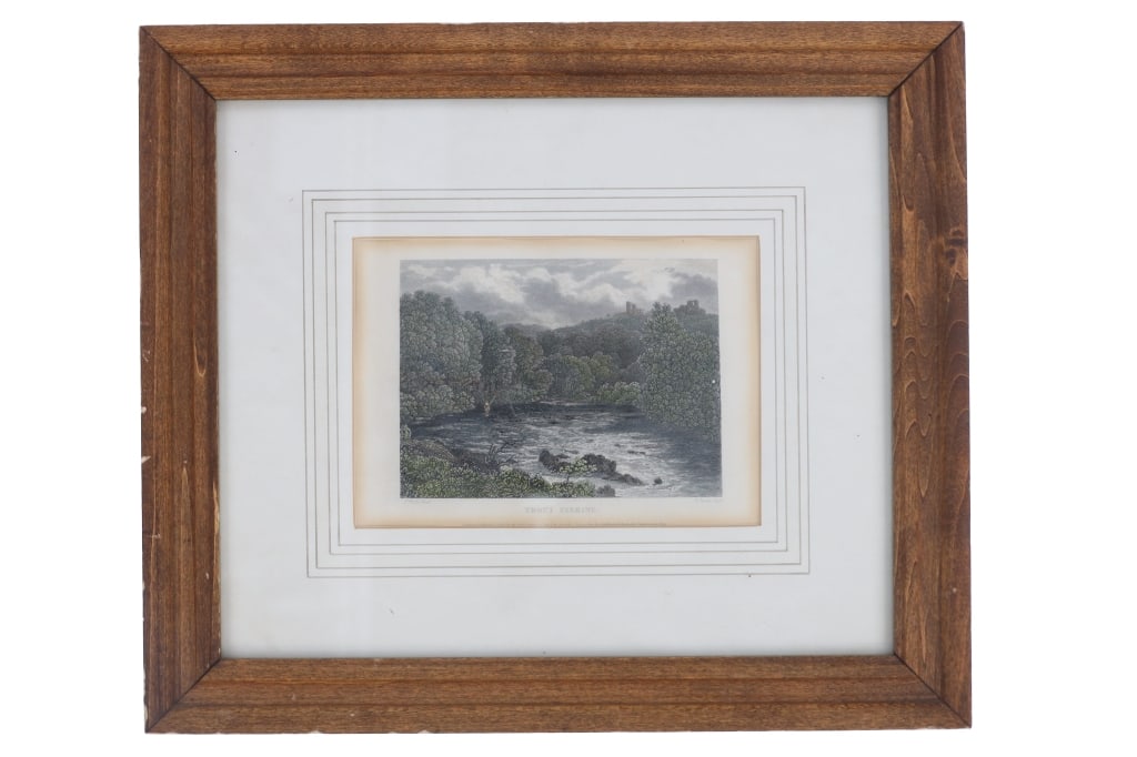 Baldwin & Craddock "Trout Fishing" Lithograph (1 of 9)