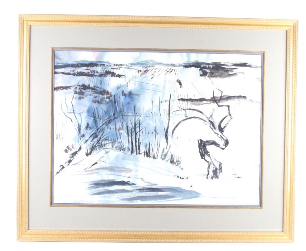 Arthur K.D. Healy (1902-1978) Vermont Landscape (1 of 12)