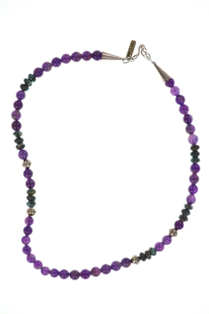 Navajo Tommy Singer Multi-stone Necklace (1 of 5)