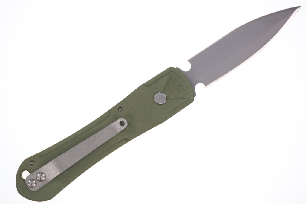 Rob Dalton Double D Spear Point Bead Blasted Knife - 3