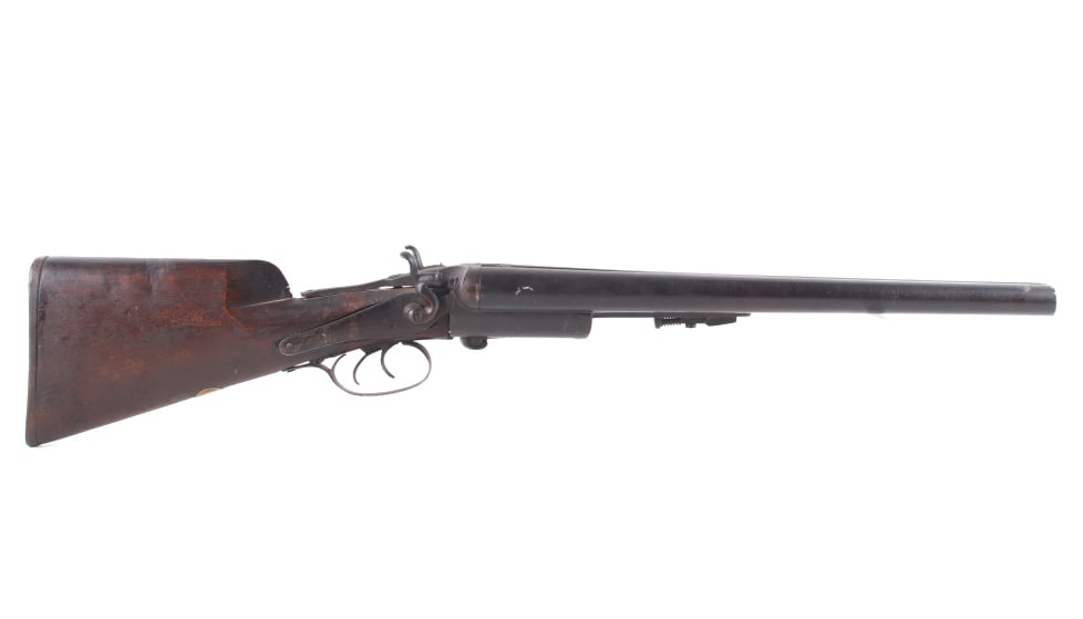 Old West Double Barrel Stagecoach Gun - Belgium (1 of 20)