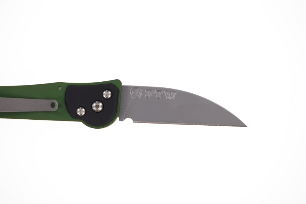 Wharncliffe "FTW" Auto Switchblade By Rob Dalton - 7