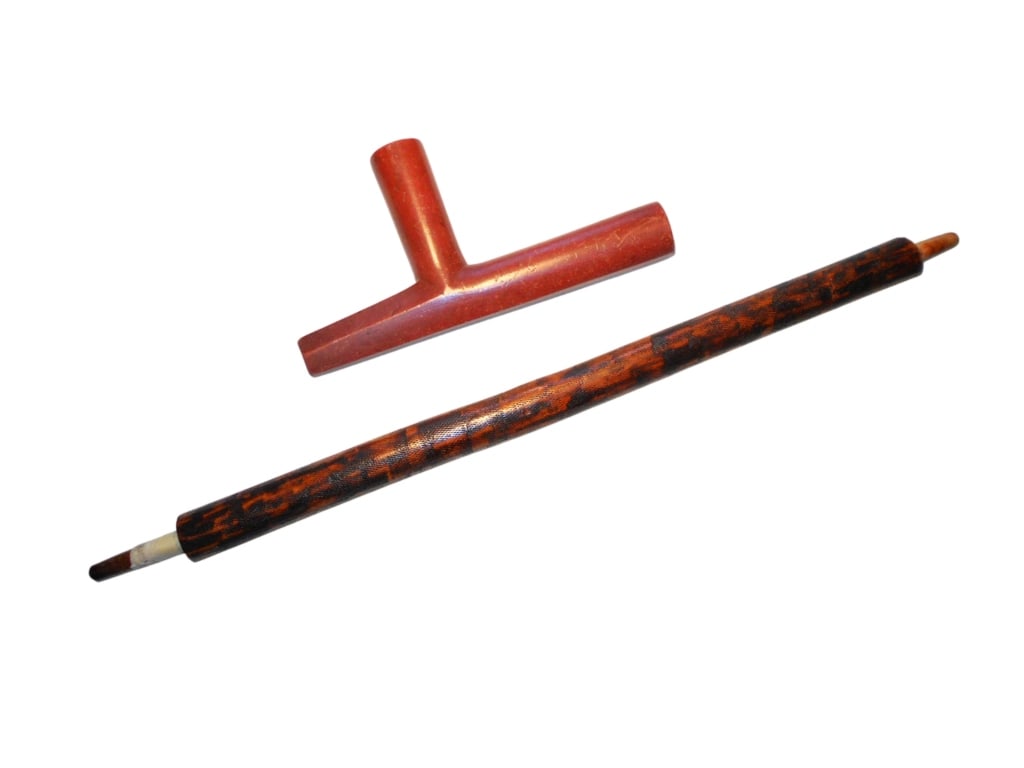 Ca. 1860-1870 Sioux Chiefs Calumet Pipe & Stem (1 of 4)