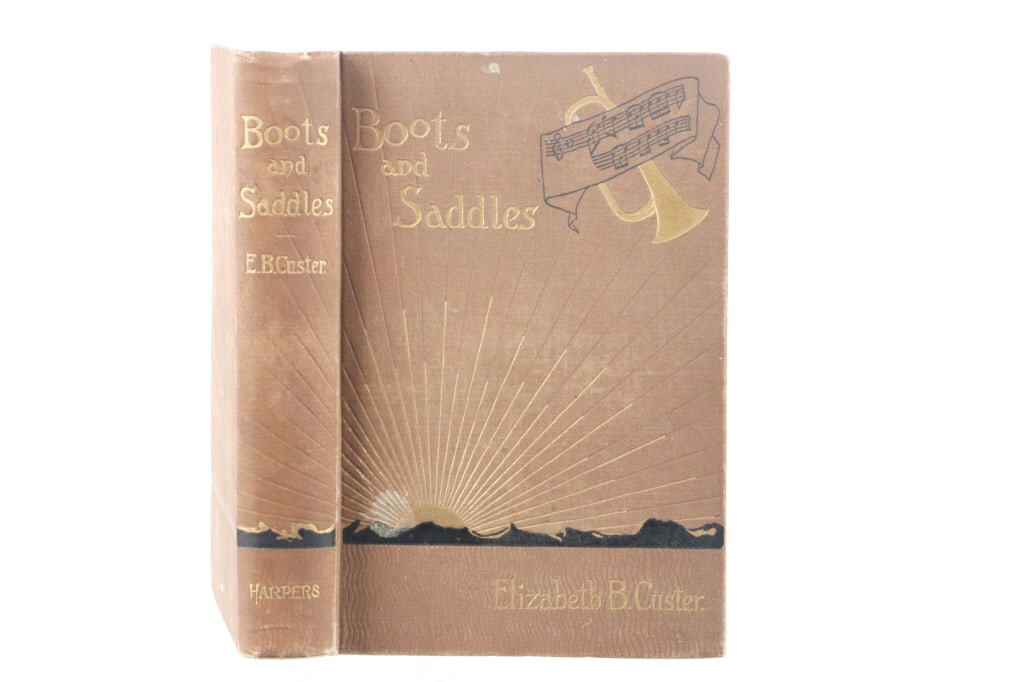 "Boots and Saddles" 1st Ed. Elizabeth Custer 1885 (1 of 7)