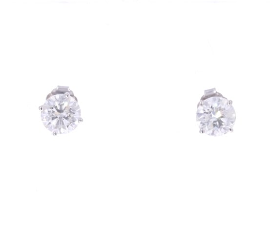 Brilliant Natural Diamond Studs 2.10 cts. Earrings (1 of 3)