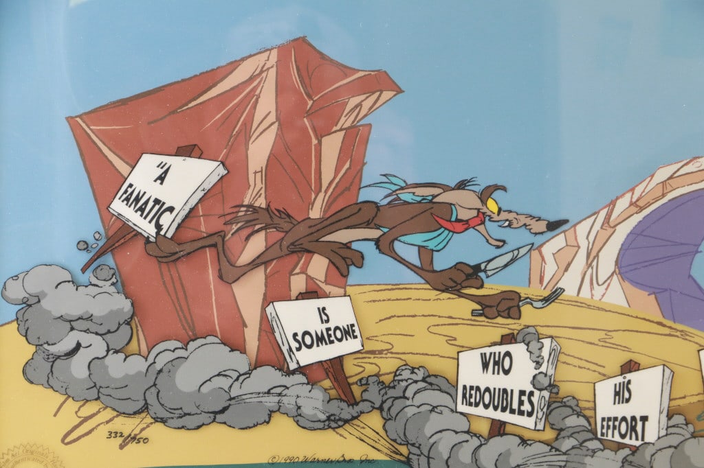 Warner Bros Lim. Ed. Original Animation Cel 1990 - 2