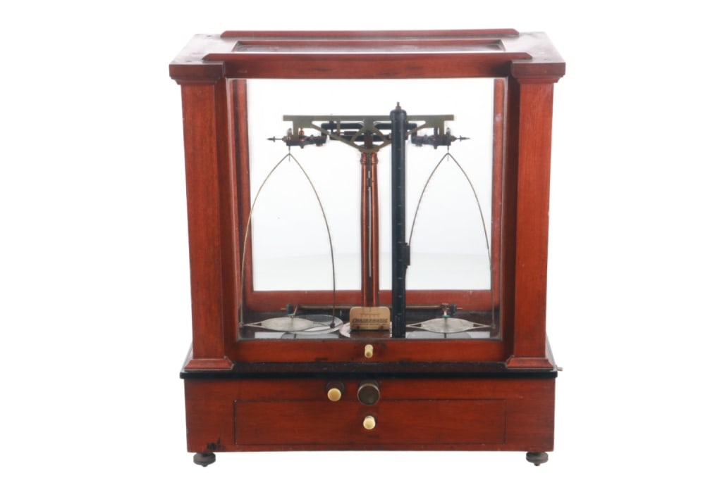 Christian Becker Analytical Balance, ca. 1916-1921 (1 of 7)