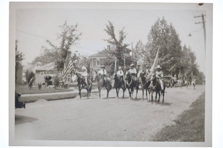 Miller Bro's 101 Ranch Pre-Show Parade Photograph (1 of 2)