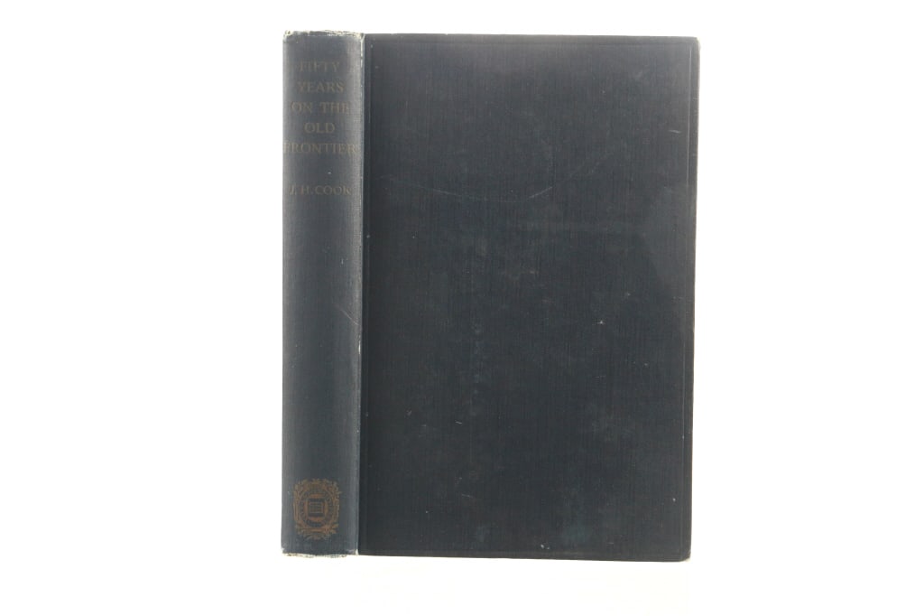Fifty Years On The Old Frontier, J.H. Cook 1st Ed.: For your consideration is a First Edition of "Fifty Years on the Frontier" by James H. Cook, 1923, publisher Yale University Press. This book has 291 pages with four parts in the book and displays