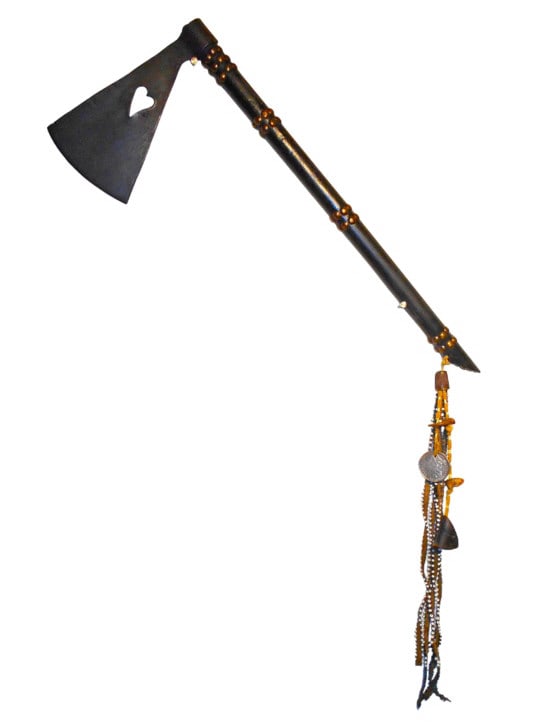 19th-C. Osage Missouri War Axe Tomahawk: TBA