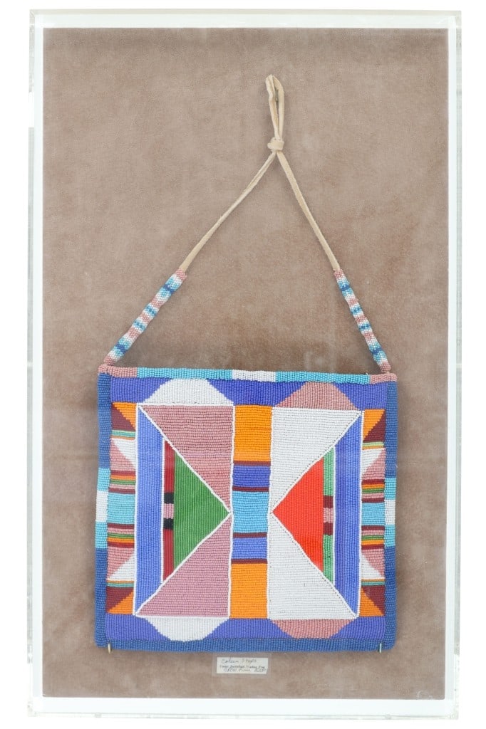 Crow Colleen Stops Bag ex-Custer Battlefield Post (1 of 16)