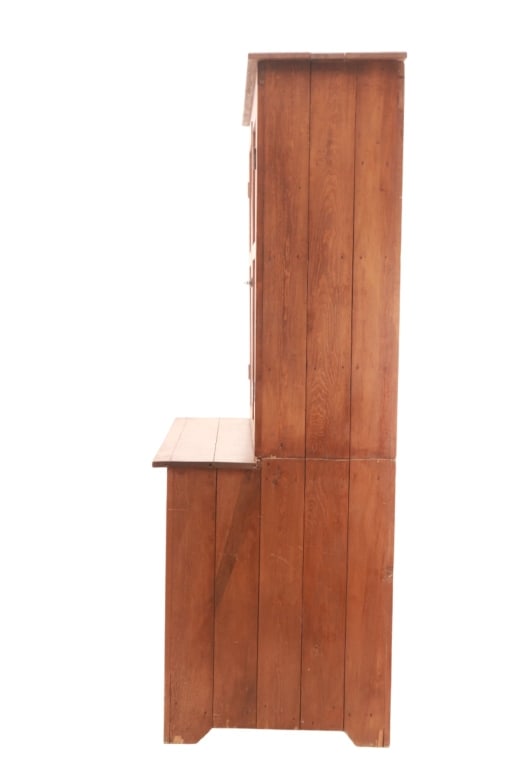 Antique Rustic Step-Back Cupboard, ca. 1890s-1900s - 13