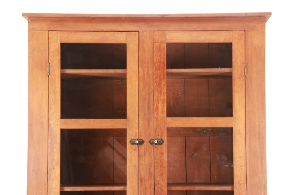 Antique Rustic Step-Back Cupboard, ca. 1890s-1900s - 5