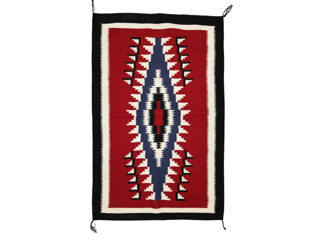 Navajo Crystal Trading Post Storm Pattern Rug (1 of 6)