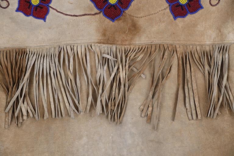 Metis-Cree Beaded Hide Scout Jacket ca. 1920- - 14