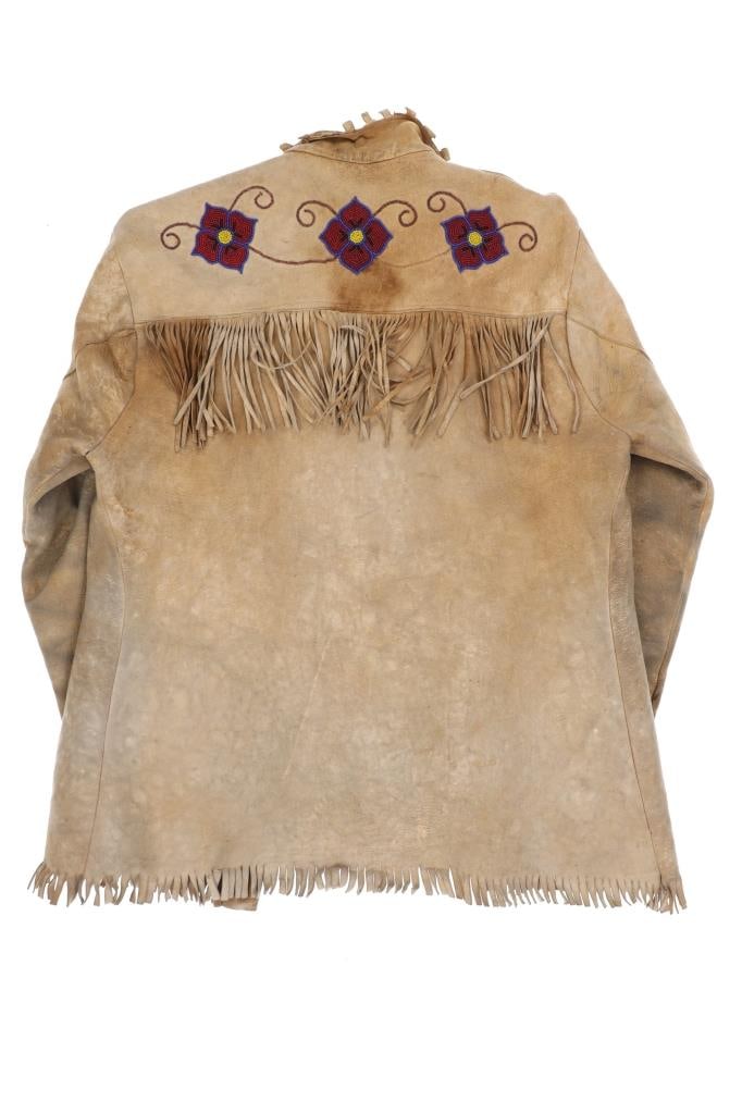 Metis-Cree Beaded Hide Scout Jacket ca. 1920- - 2