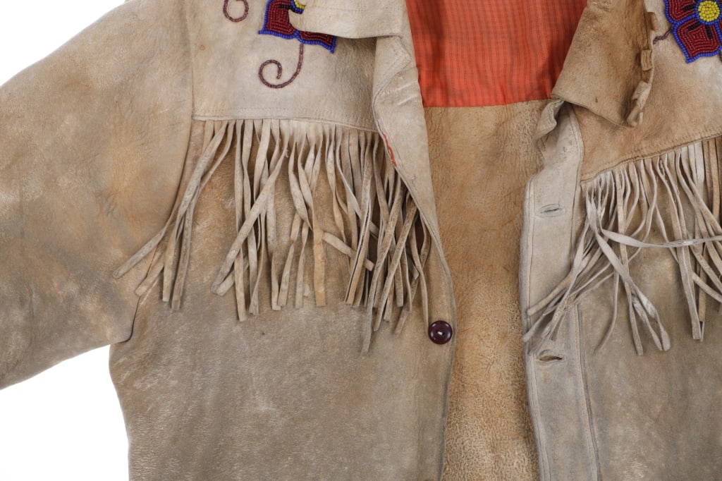 Metis-Cree Beaded Hide Scout Jacket ca. 1920- - 7