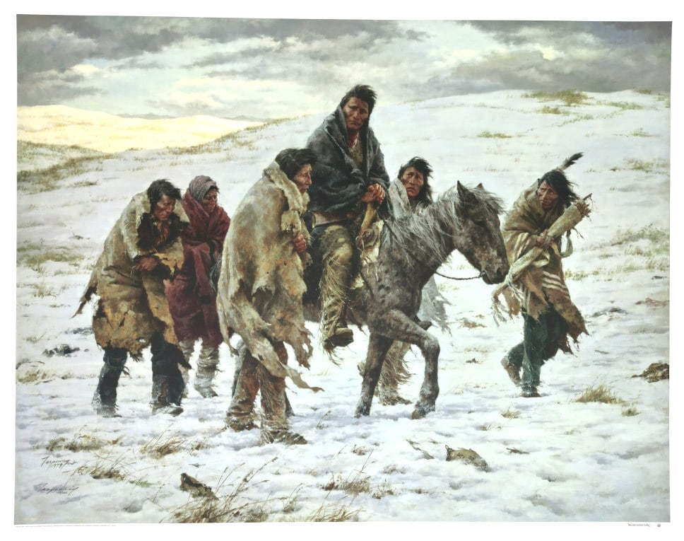 Howard Terpning "Chief Joseph Rides" Gicl?e Canvas (1 of 15)