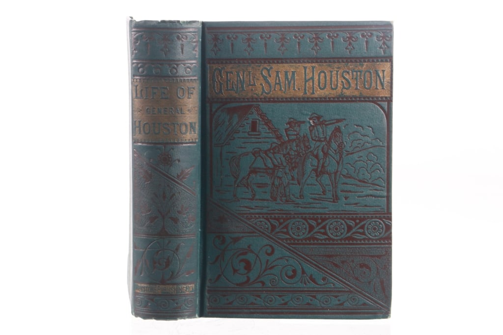 "The Life of General Houston" First Edition 1867 (1 of 6)