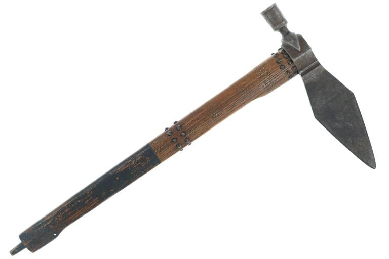 19th-C. Montreal Stamped Pipe Tomahawk (1 of 14)