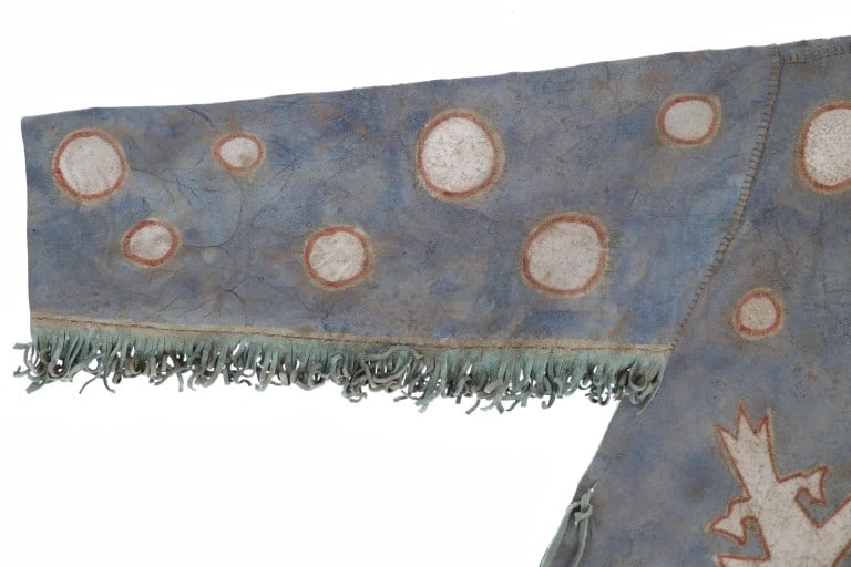 Arapaho Ghost Dance Revival Painted Shirt 20th-C. - 7