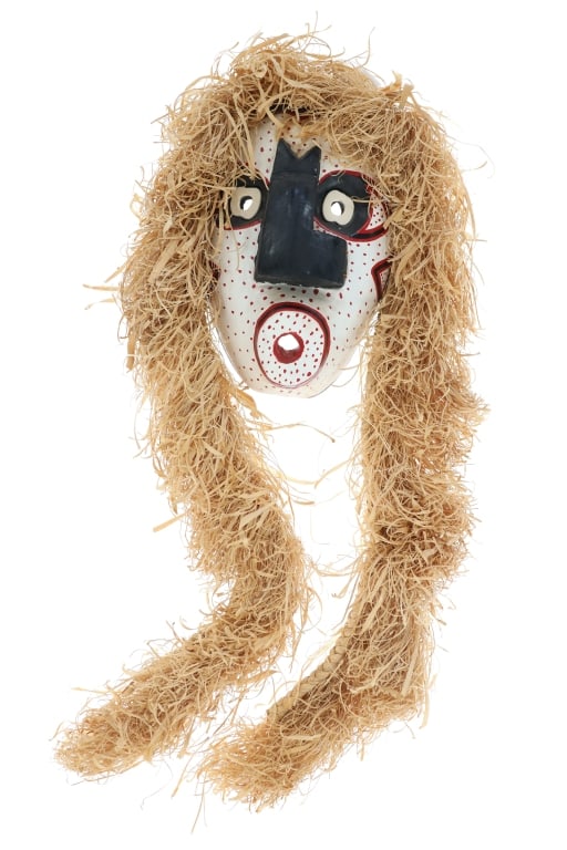 Iroquois Seneca False Face Society Smallpox Mask (1 of 5)