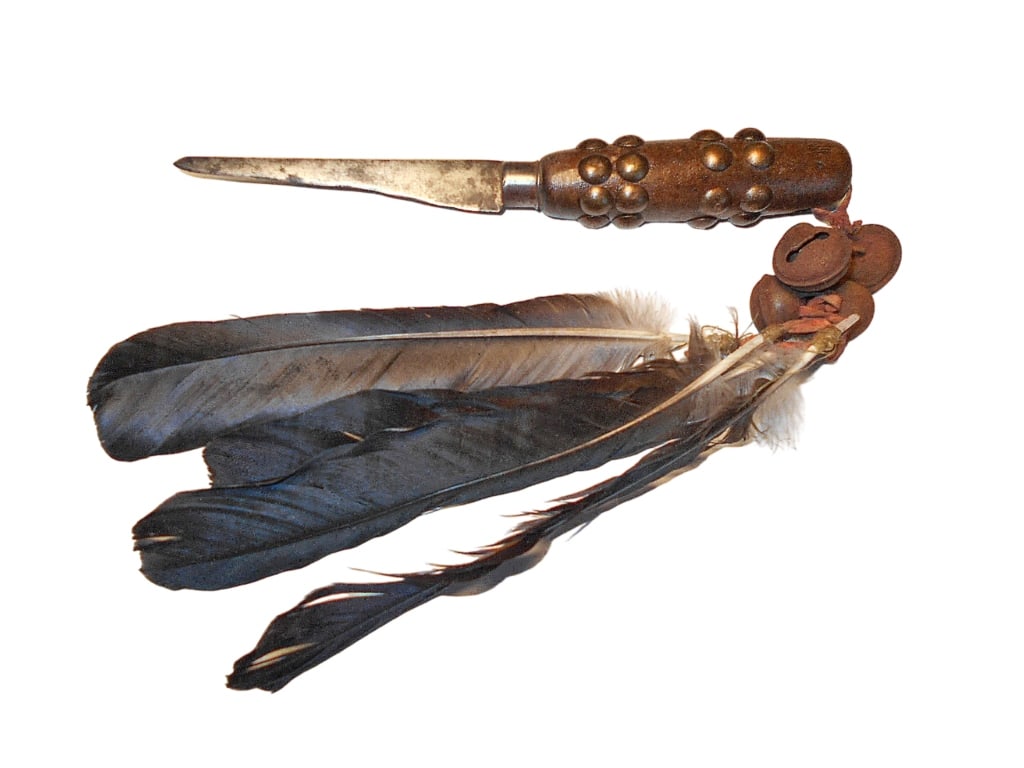 Ca. 1880 Blackfeet Fighting "Scalping" Knife: TBA