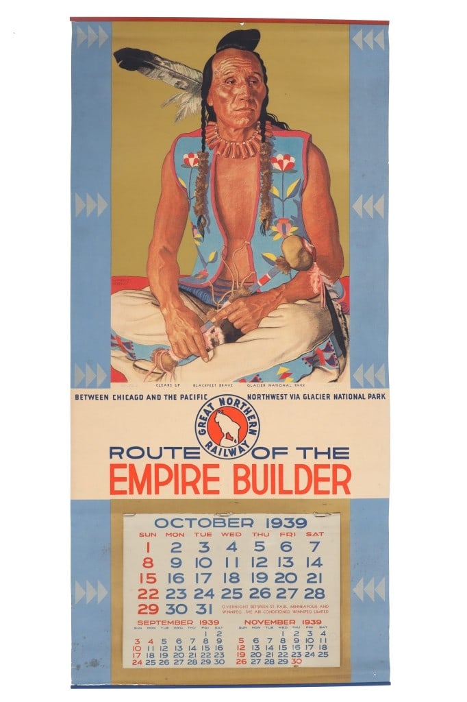 Great Northern Railway Winold Reiss Calendars (2) - 7