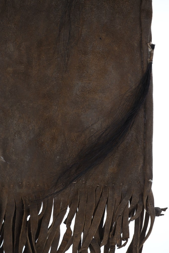 Western Chiricahua Apache Beaded Pipe Bag - 15