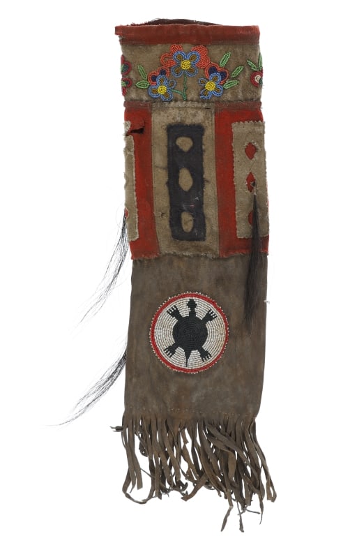 Western Chiricahua Apache Beaded Pipe Bag (1 of 15)