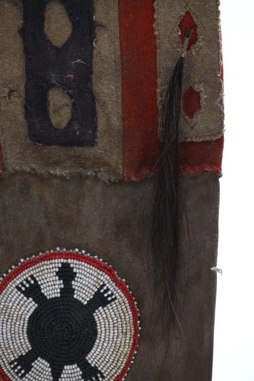 Western Chiricahua Apache Beaded Pipe Bag - 8