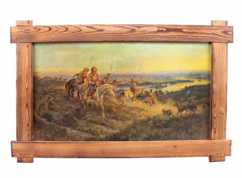 C. M. Russell "Salute of the Robe Trade" (1 of 12)