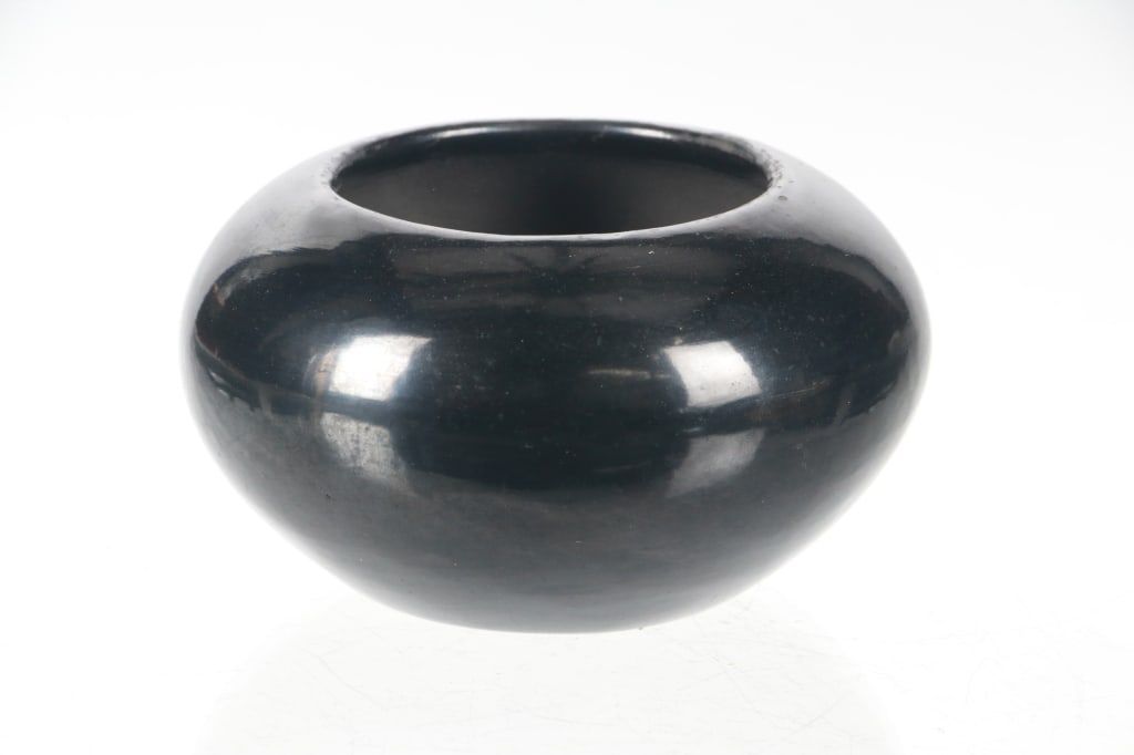 Anita Martinez (San Ildefonso 1927-1994) Blackware (1 of 6)