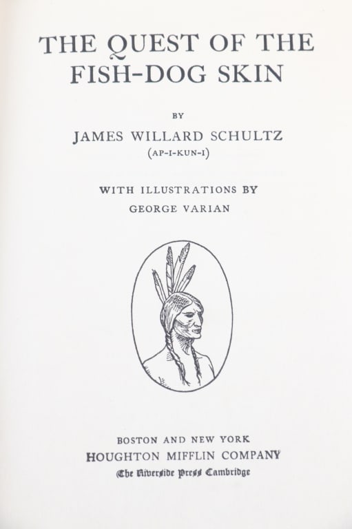 James Willard Schultz Western Books (2) - 13