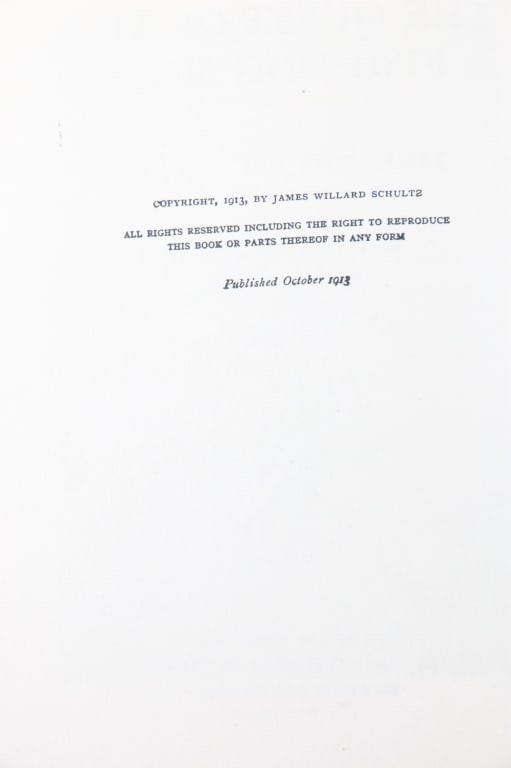 James Willard Schultz Western Books (2) - 14