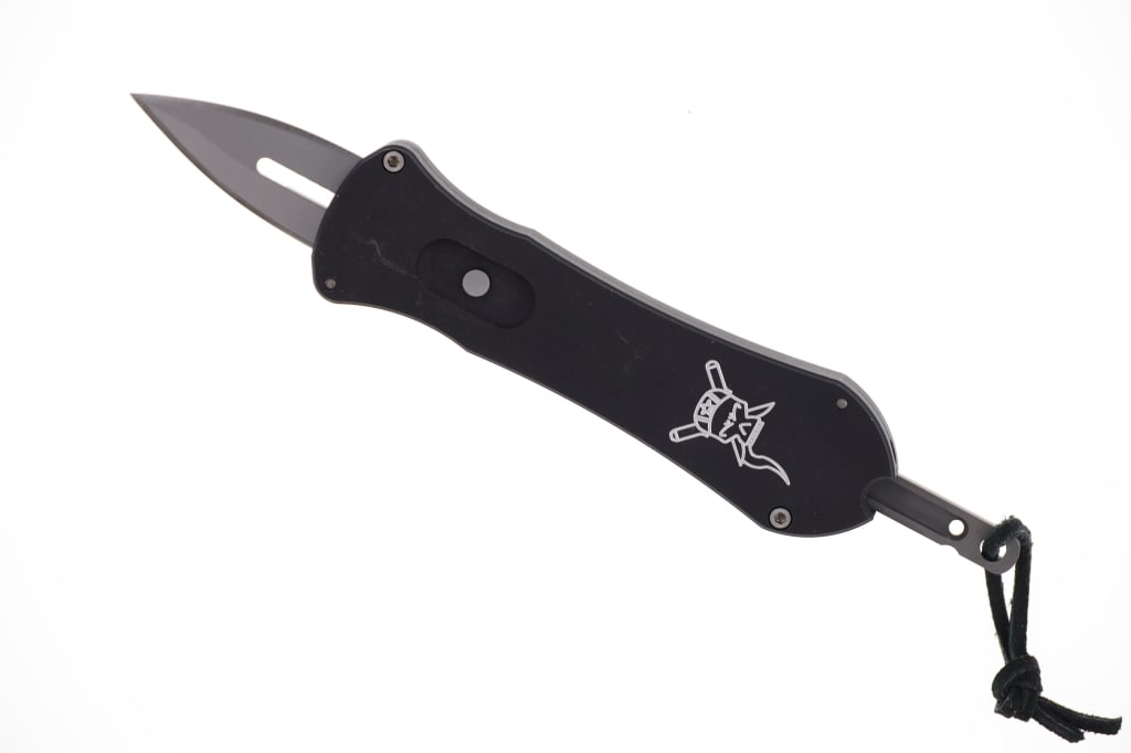 Rob Dalton Tango OTF Devils Play Mate Switchblade Knife - 4