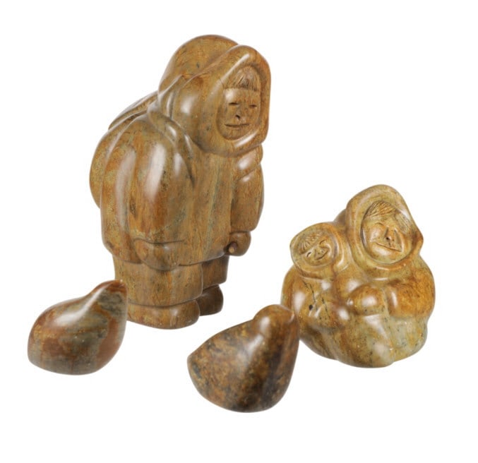 Eskimo Inuit Seal Hunter Set -Sharon Spencer 1978 (1 of 20)