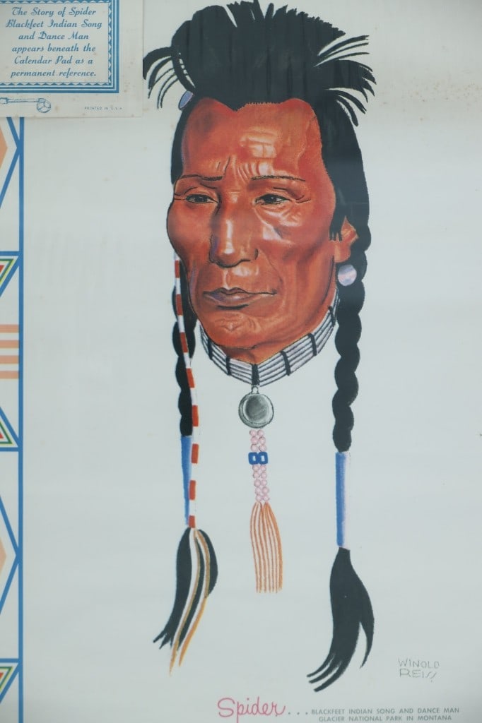 Winold Reiss Empire Builder GNRR Calendar 1957 - 6