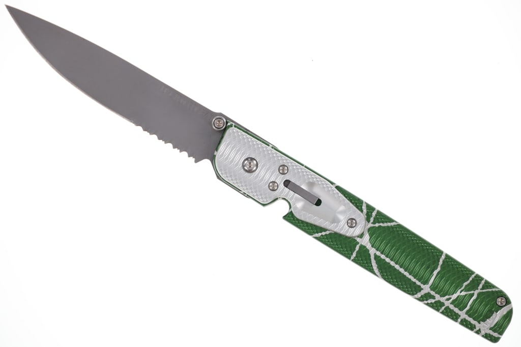 Rob Dalton Combat #113 Drop Point Switchblade - 2