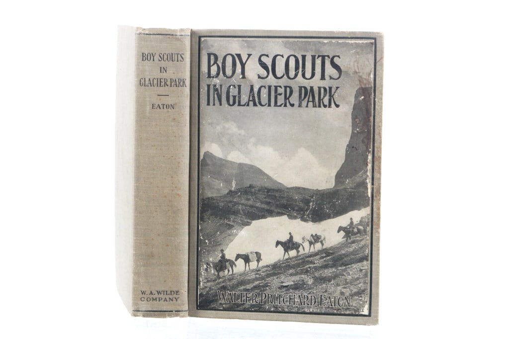 1st Ed. "Boy Scouts In Glacier Park", Walter Eaton (1 of 12)