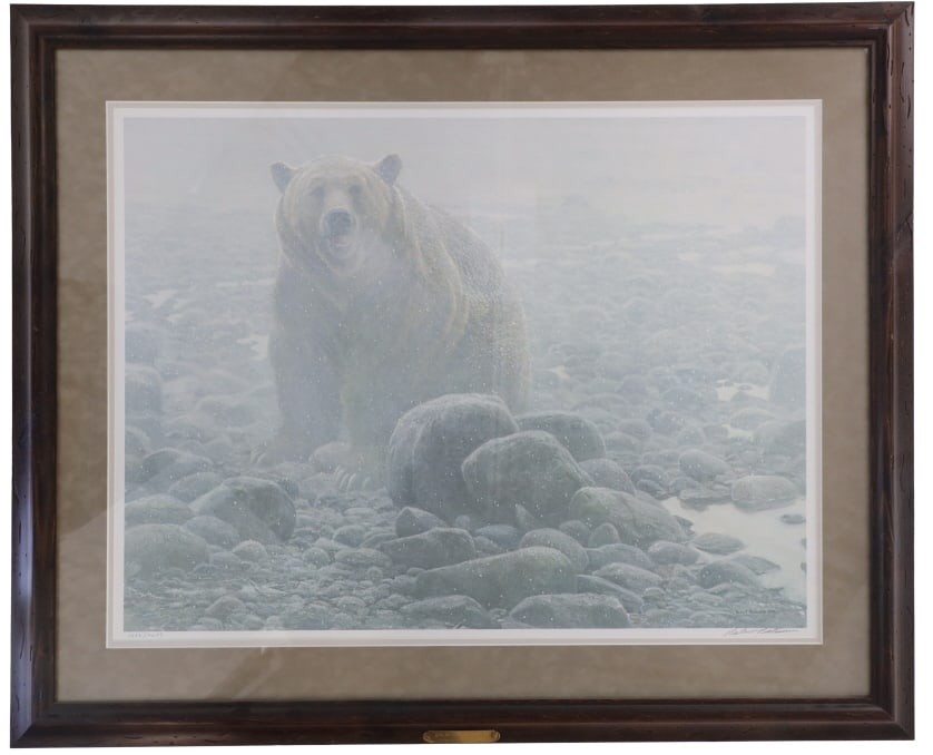 R. Bateman Lim. Ed. Print "End of Season Grizzly" (1 of 8)